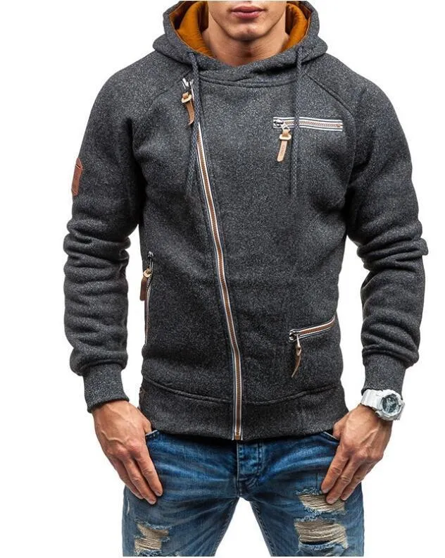 Garnitur Mężczyźni Kapturem Bluza Streetwear Hoodie Pot Homme Mężczyźni Wiatrówka Kurtka Marka Moda Hip Hop