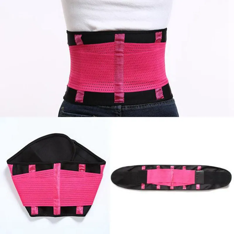 Donne Fitness Cincher Vita Trimmer Corsetto Ventilare Regolabile Tummy Trimmer Trainer Cintura Perdita di Peso Cintura Dimagrante IIA132