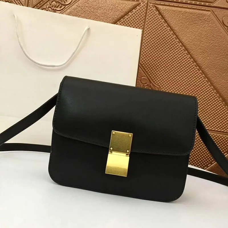 Heiße klassische schlichte Gürteltasche Damentasche Handtaschen Handtasche Tote Tofu Paket Einzelschulter Umhängetaschen Damen Filp Bag Messenger Purese