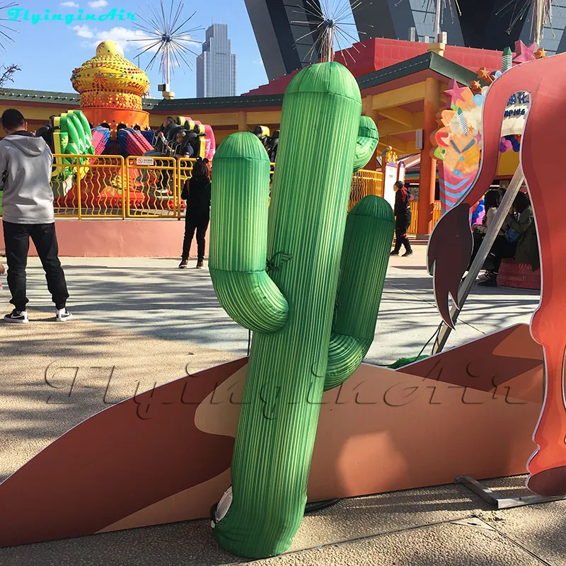 Park Street Cactuses Inflation Event Parade Inflatable Cactus Funny Green Plants Show