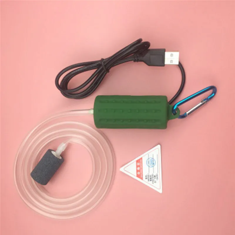 Aquarium USB Pumpen  Luftpumpe für Sauerstoffzusatz, leises Pumpwerkzeug  für Aquarium, Zubehör für Aquarium, für Angeln, Haus, Fahrzeug, Markt :  : Haustier