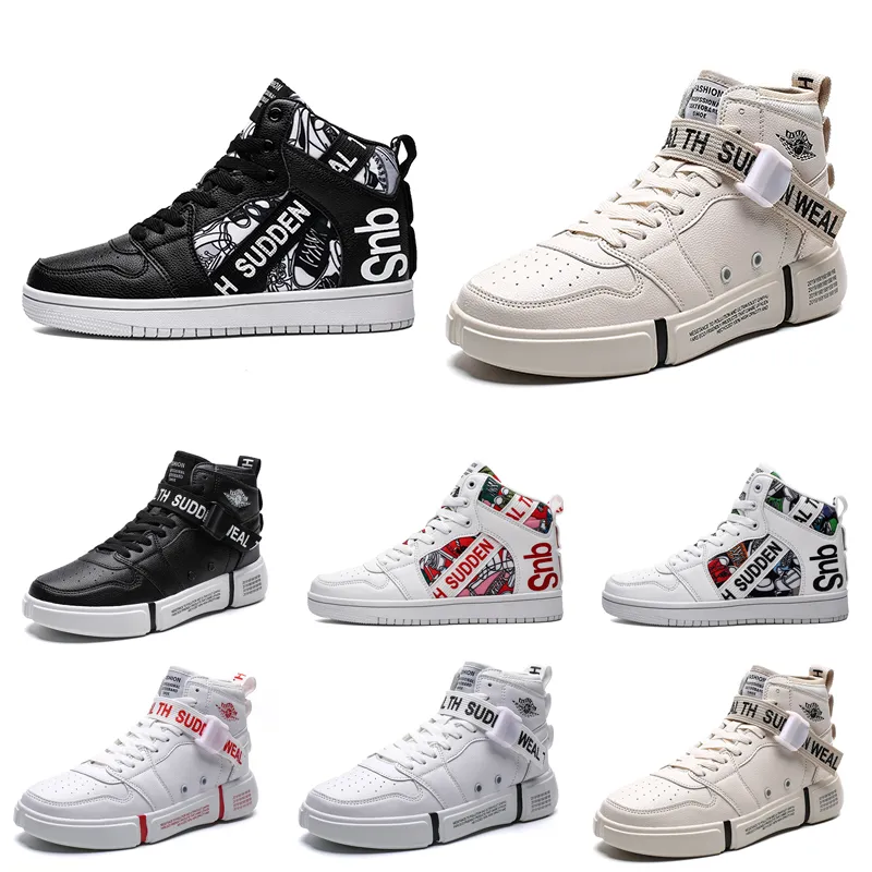 2020 Sconto Scarpe da uomo firmate da donna non di marca Bianco Nero Multi-colori Scarpe da ginnastica sportive da uomo traspiranti comode stile 16