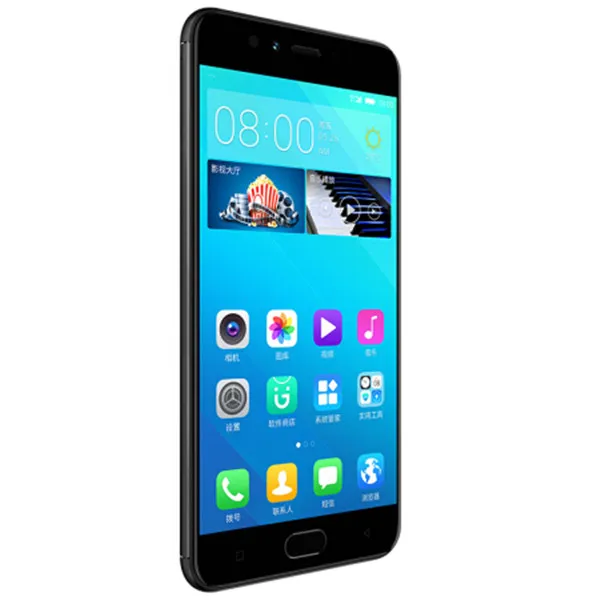 Originele Gionee S10b 4G LTE mobiele telefoon 4GB RAM 64 GB ROM HELIO P10 OCTA CORE ANDROID 5.5 inch 16MP OTG Vingerafdruk ID Smart mobiele telefoon