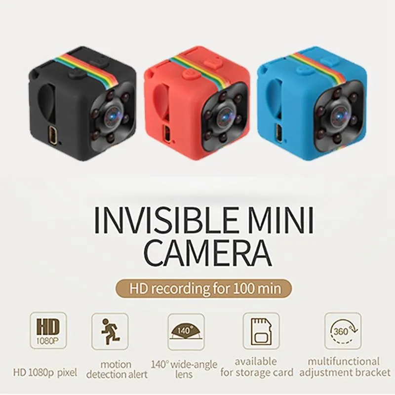 Mini Câmera SQ11 Full HD 1080 P Visão Noturna IR Vídeo filmadora mini câmera de Detecção De Movimento DV DVR Micro PK SQ8 SQ10