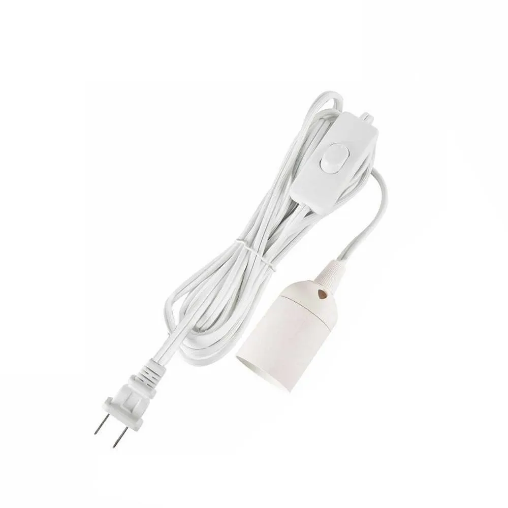 スイッチ付きの延長コード オフスイッチ延長コード、E26ベース