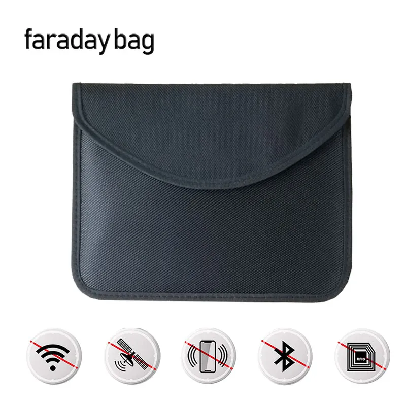 Large Faraday Bag,Signal Blocking Shielding Pouch Suitable For 7.9 Inches  Tablets, Cell Phone, Credit Cards, Car Key, Keyless Entry Fob From  Leobooboo, $11.12