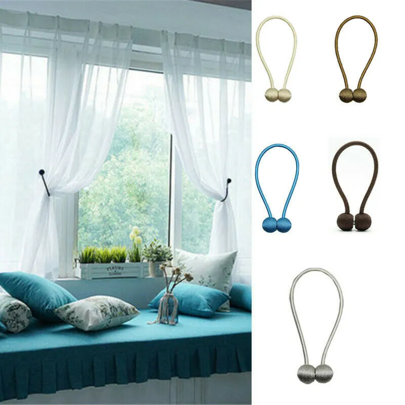 Fermatenda per tende magnetiche poligonali da 6 pezzi, fermacravatte per tende senza punzonatura, semplici fermagli per cubo magico con rombo, beige | Leroy Merlin