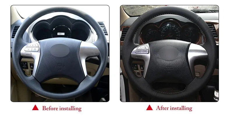 for  Hilux car steering wheel cover