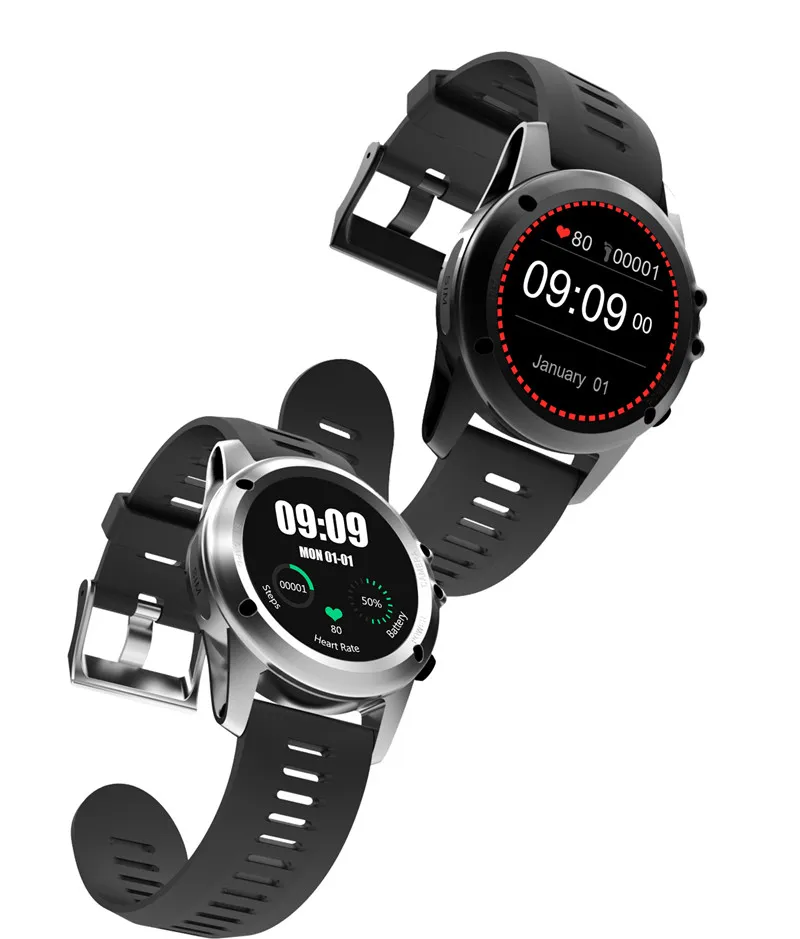 H1 GPS Smart Watch BT 4.0 WIFI Smart Wristwatch IP68 Водонепроницаемый 1.39 " OLED MTK6572 3G LTE носимые устройства браслет для iPhone Android iOS