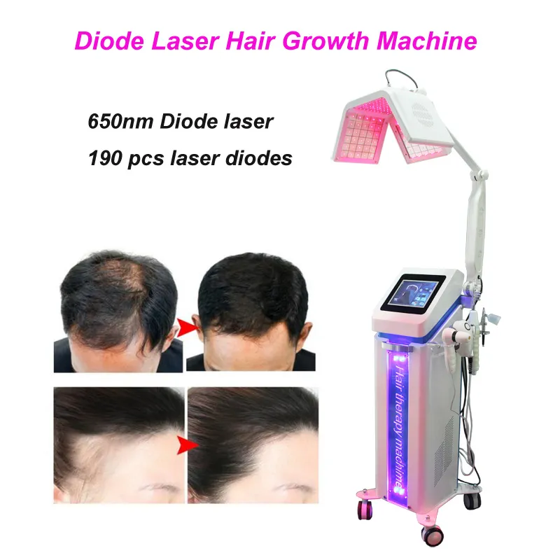 Diode Laser Włosy Maszyna Wzrost Włosów Dobra Jakość Dioda Laserowa Włosy Regradth Diode Laser do leczenia utraty włosów