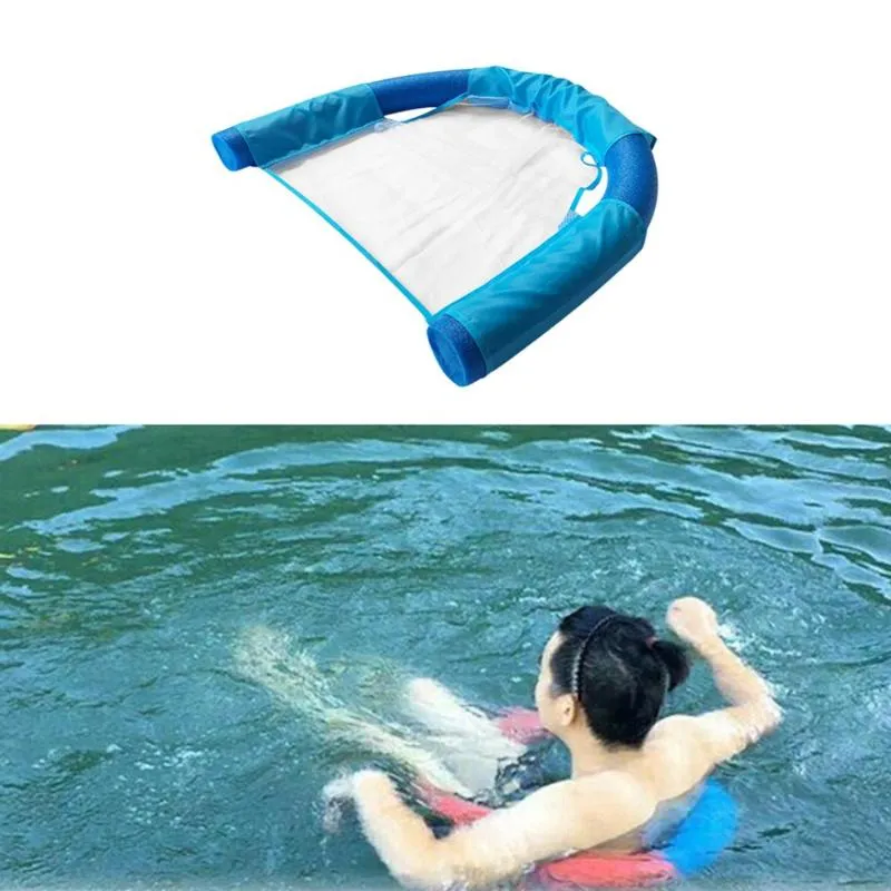 Accessoires De La Piscine Natation Chaise Flottante Kid Adulte Lit De Siège  Eau Flotteur Bague Léger Plage Nouilles Net Piscina Du 112,91 €