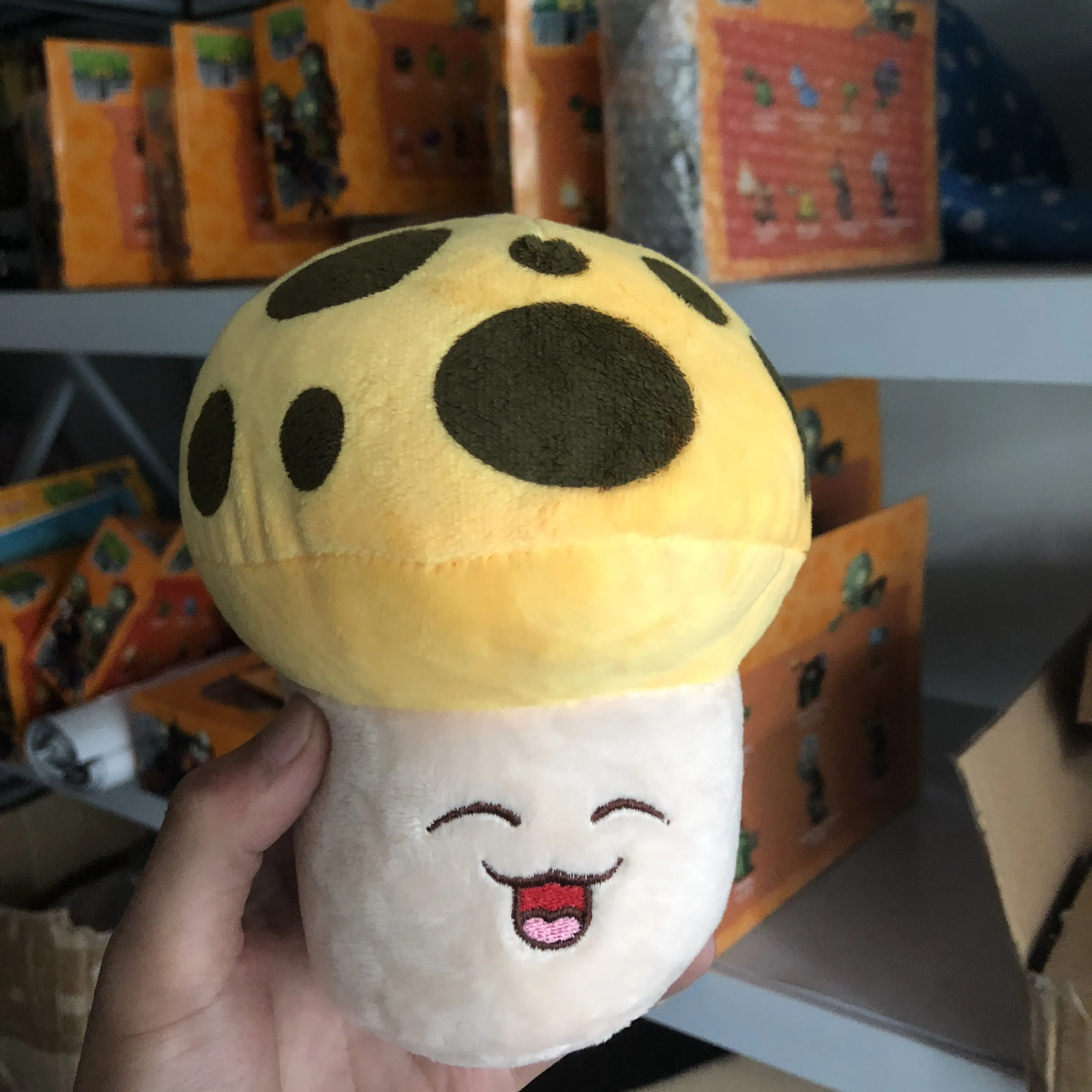 Plants Vs Zombies Sun Shroom Hisuian Growlithe Plush 18cm 7Inch