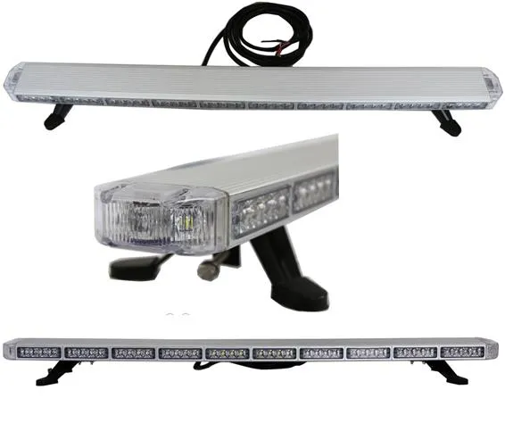 무료 배송 멋진 세련된 멋진 렌즈 46 인치 슬림 LED가 라이트 바를 주도 라이트 바 지붕 마운트 자동차 플래시 스트로브 라이트 바 경고 견인 트럭 라이트 바