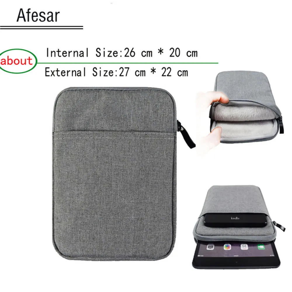 Universal 9.7 10.1 inch Tablet bag case for iPad 2 3 4 Air zenpad ONYX BOOX PocketBook SURFpad cover less than