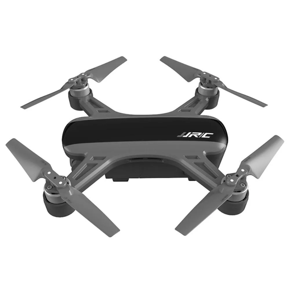 JJRC X9ヘロンGPS 5G WiFi FPVブラシレスRCドローン1080p HDカメラ2軸ジンバルRTFブラック - バッグ付き3バッテリー