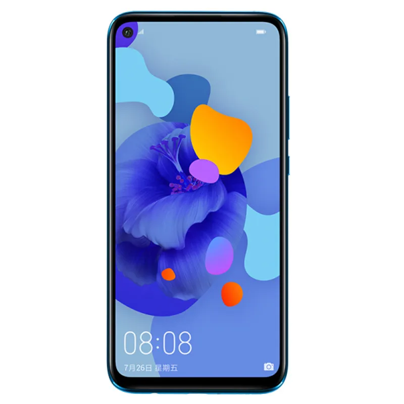 Original Huawei Nova 5i Pro 4G LTE Célula 8GB RAM 128GB 256GB Rom Kirin 810 Octa Core Android 6.26 "Tela Full 48mp HDR 4000mAh Fingerprint Id Face Smart Celular