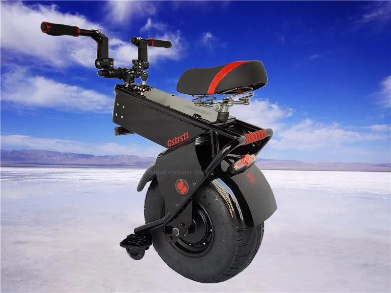 Adult Electric Motorcycle Scooter One Wheel Electric Scooters 18 Inch Fat Tires Portable Electric Unicycle One 1000W 60V 90KM (5)