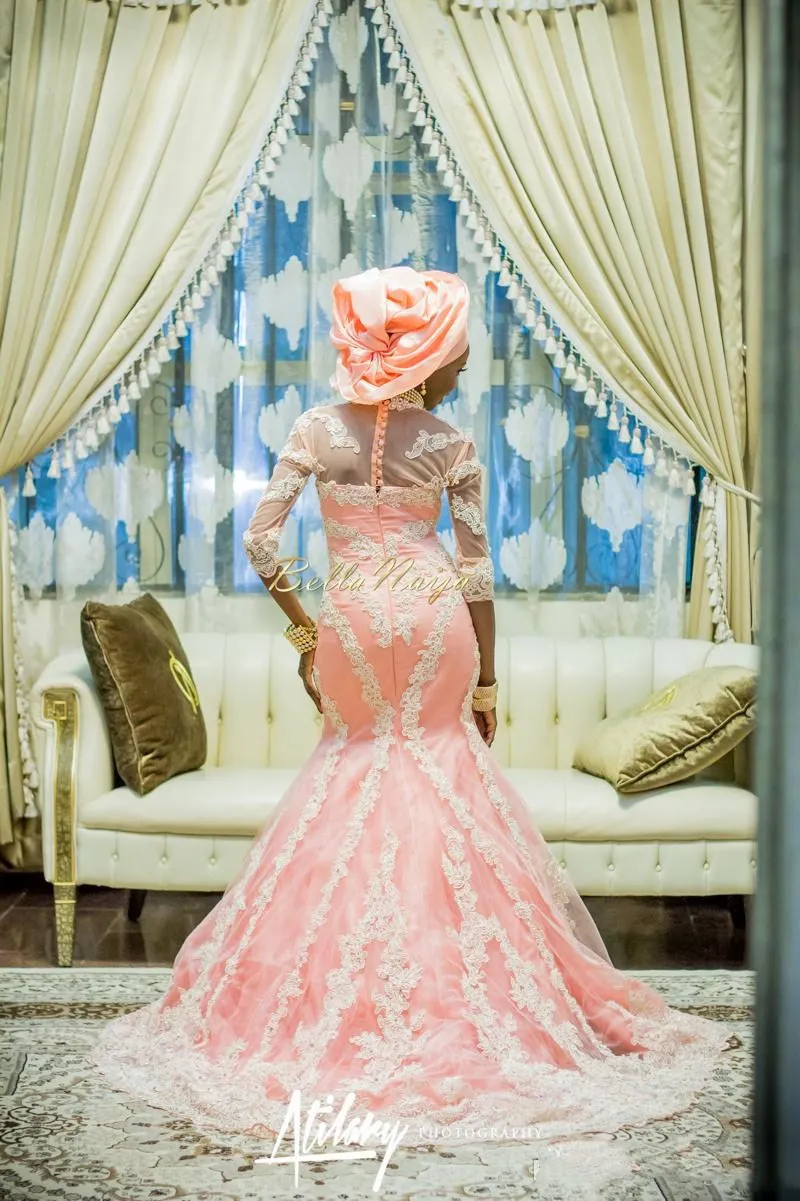 Modest African Style Pink Mermaid Wedding Dress With Appliques Lace For  Black Girls Colorful Church Garden Bridal Gown 2023 From Prettydresses,  $182.92 | DHgate.Com