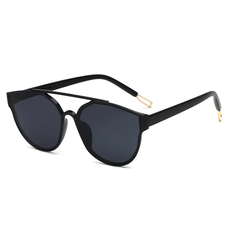 Unisex retro zonnebril zonnebril 5 kleur nieuwe 2019 trend persoonlijkheid ontwerper UV400 zonnebrillen groothandel gratis verzending