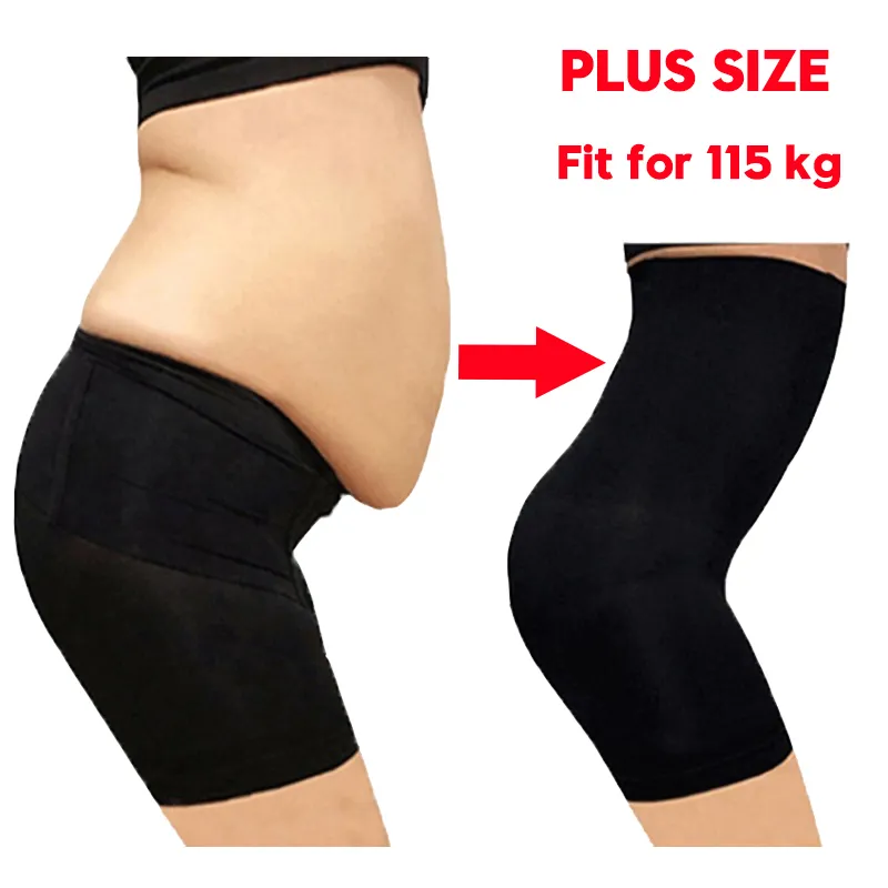 Seamless Waist Trainer Corset Women High Waist Slimming Push Up Panties  Shapewear Underwear Body Shaper (Color : Black, Size : M-L)