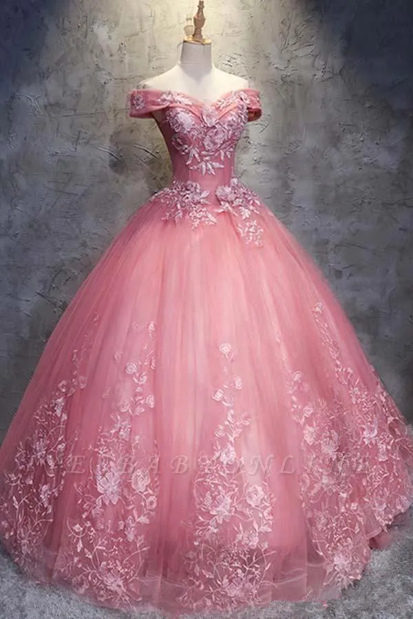2019 elegante vestido De fiesta rosa Vestidos De quincea era con cuentas dulce 16 a os con cordones fiesta De graduaci n vestido De noche Vestidos De