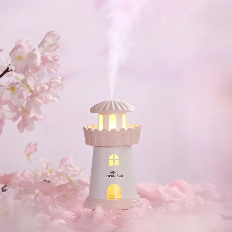 2020 nouveau phare humidificateur mini veilleuse muet bureau air USB humidificateur 5 couleurs dhl gratuit