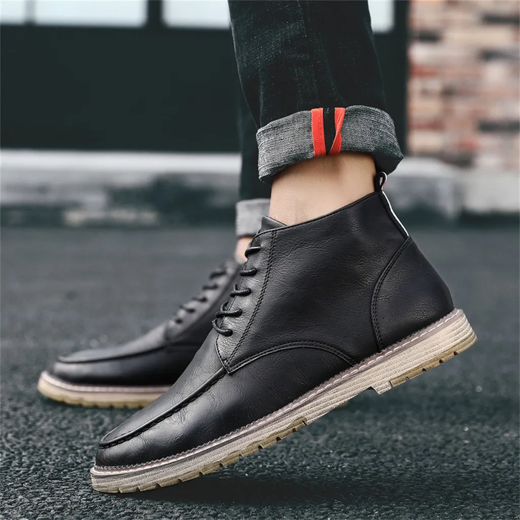 Botas deportivas de exterior para hombre, botines transpirables y