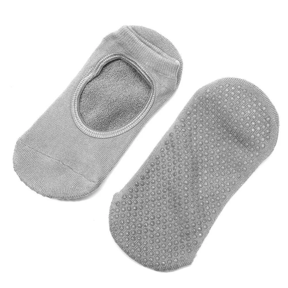 Non Slip Womens Pivot Barre Sock With Grips For Women And Girls
