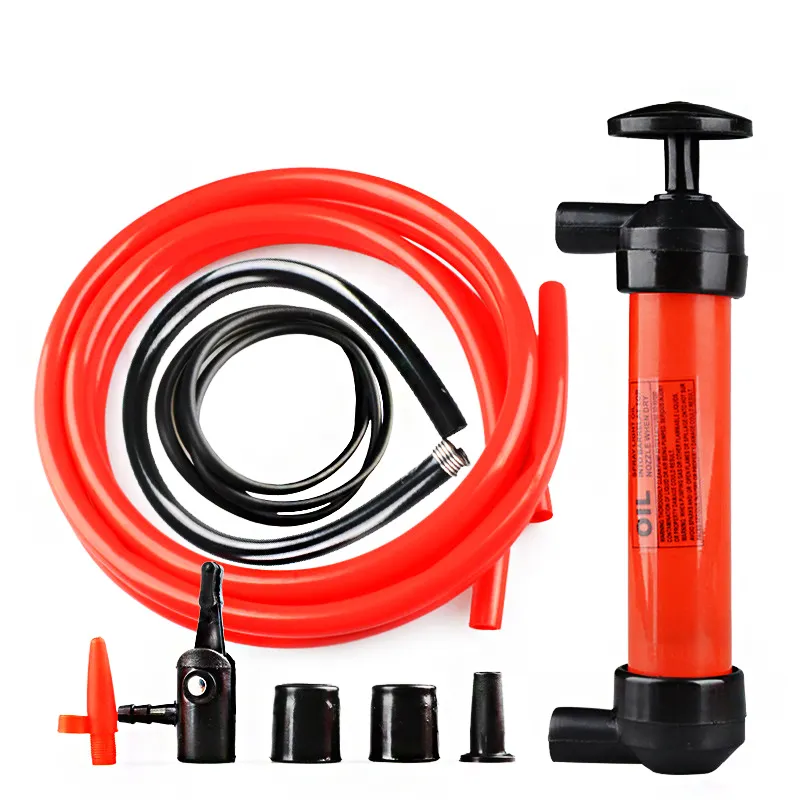 Car Transfer Hand Syringe Oil Fuel Pump Sucker Change Fluid Extractor Sucking Pipe Gun Engine Tool Vacuum