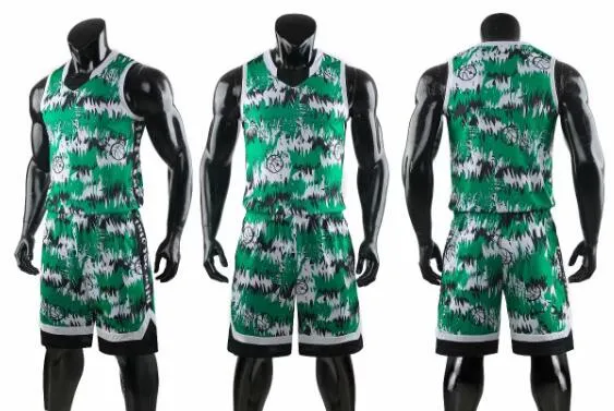 2019 Diseñe camisetas de baloncesto personalizadas Conjuntos en línea con pantalones cortos Diseñe sus propias camisas de ropa de baloncesto personalizadas uniformes en línea con fondo de roca