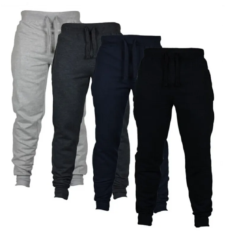 2018 Autumn Men's Joggers Pants Fitness Clothing Tracksuits Trousers Slim Fit Workout Pants Male Sweatpants D18122901