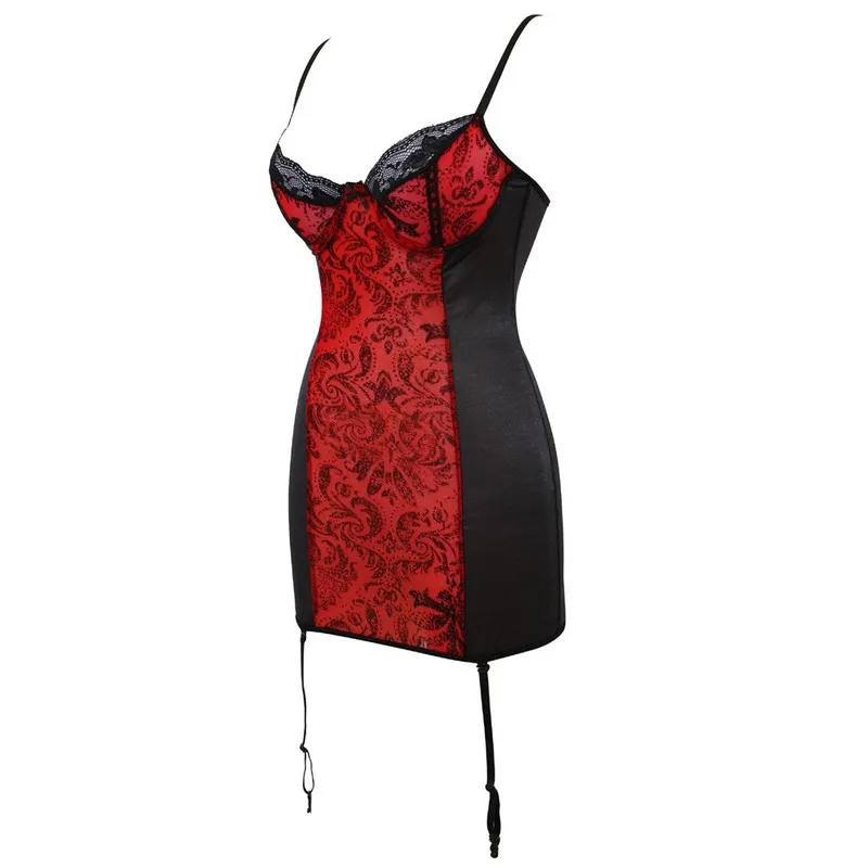 fitted lace wedding dress Midnight Mesh Babydoll
