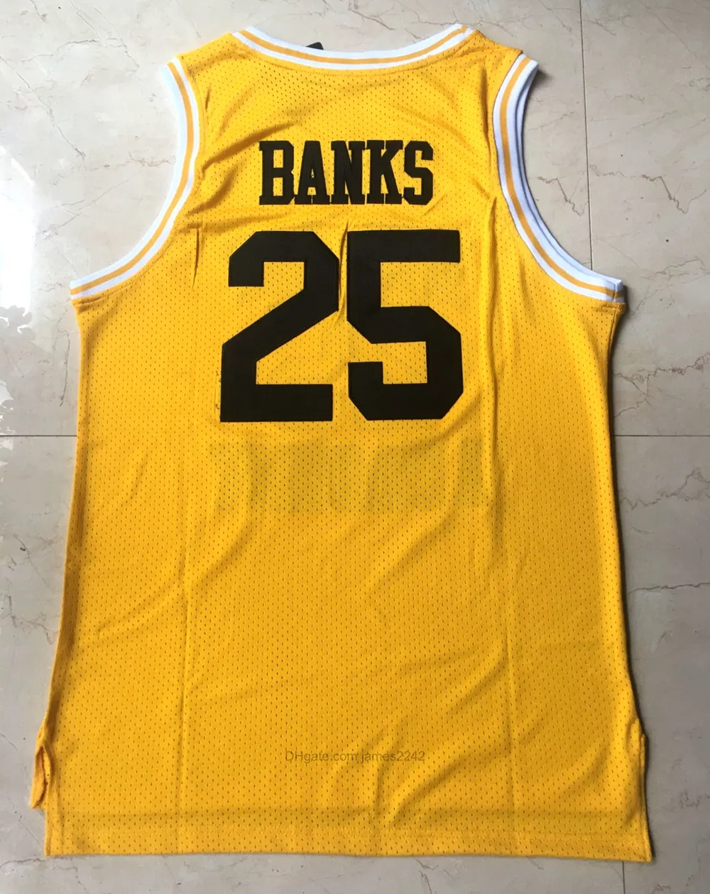 Carlton banks hot sale basketball jersey
