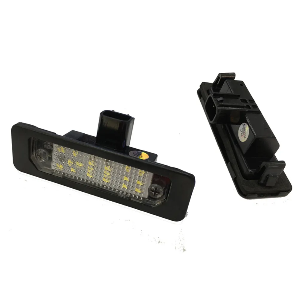 1 para jasna biała liczba LED Light Tablica rejestracyjna dla Forda Mustanga 2010-2014 Focus Taurus Fusion Fusion Mercury Sable 2008 Mediolan