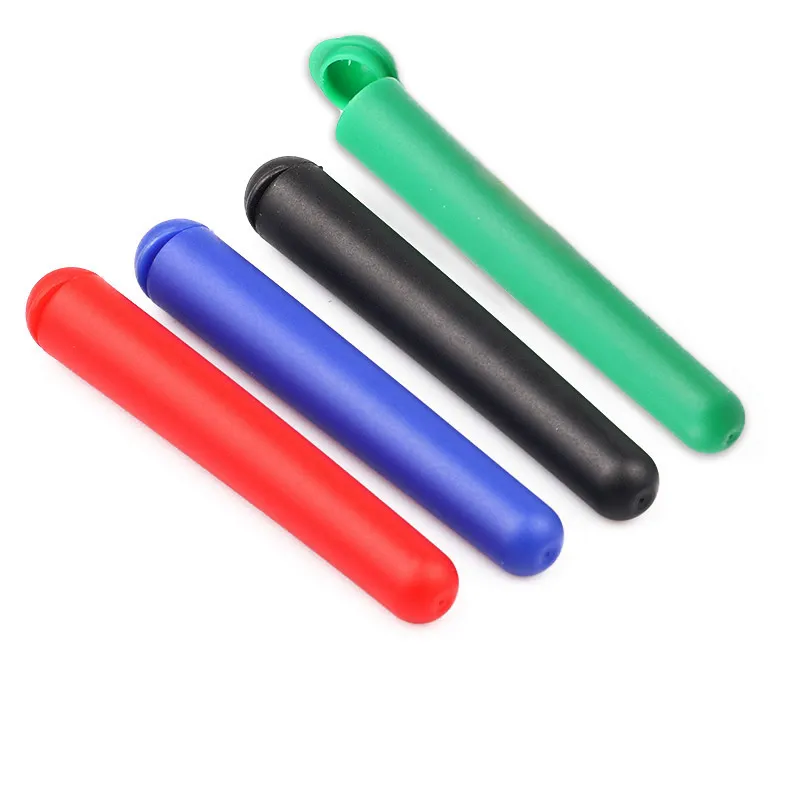 Plast Doob Tubes 97mm rullarpappersstash burk rökande gemensamma hållare trubbiga rullande papper förvaring kottar lufttätt lukt bevis piller container rökning tillbehör