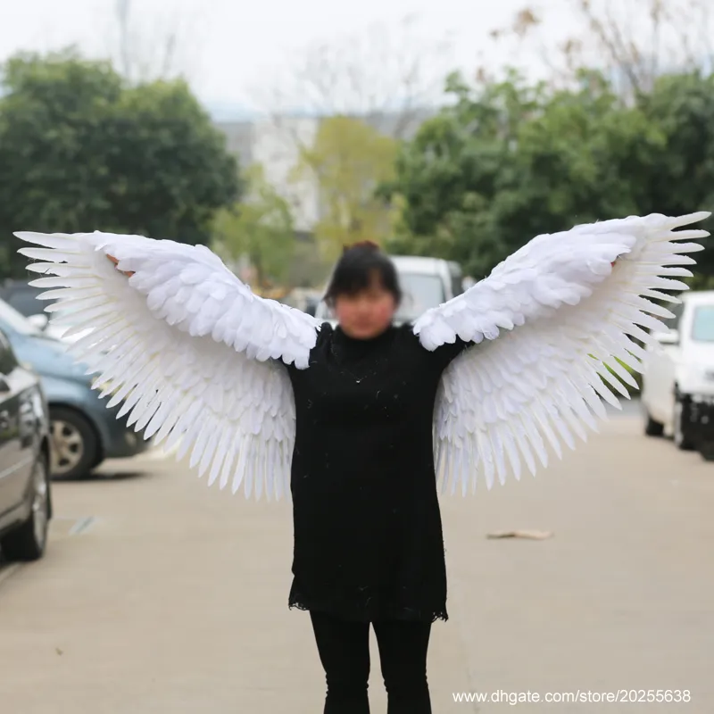 White Feather Angel Wings For 2024 Cosplay, Halloween
