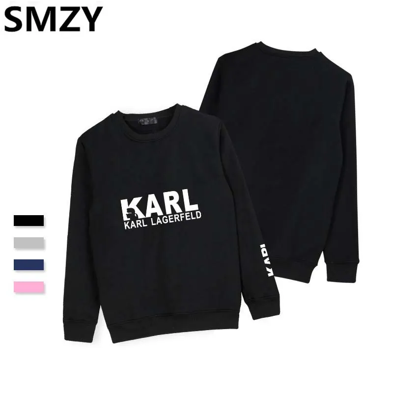 SMZY KARL Hoodless Herr Luvtröjor Sweatshirts Bekväm vinter varm luvtröja Långärmad Pop Hoodies Casual Streetwear D18122701