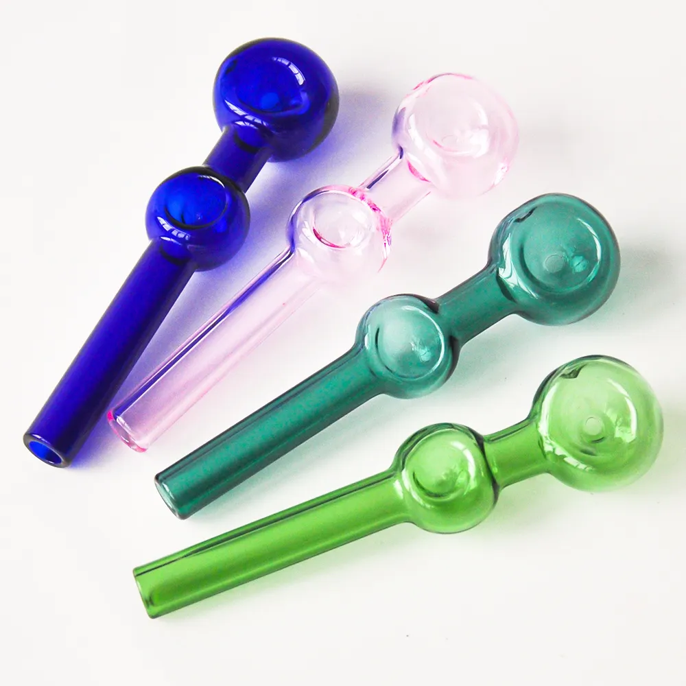 4,5 Zoll Glaspfeife Rauchpfeife Rauchzubehör Glas Wasserbong Wasserpfeife Dab Rig Ölbrenner