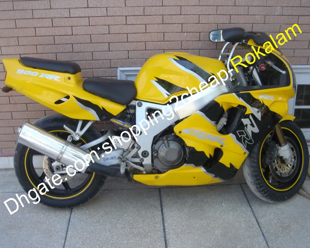 CBR893RR CBR900 ABS Bodywork Fairings For Honda CBR900RR 94 95 CBR893 CBR 900 893 900RR RR Motorcycle Yellow Fairing 1994 1995