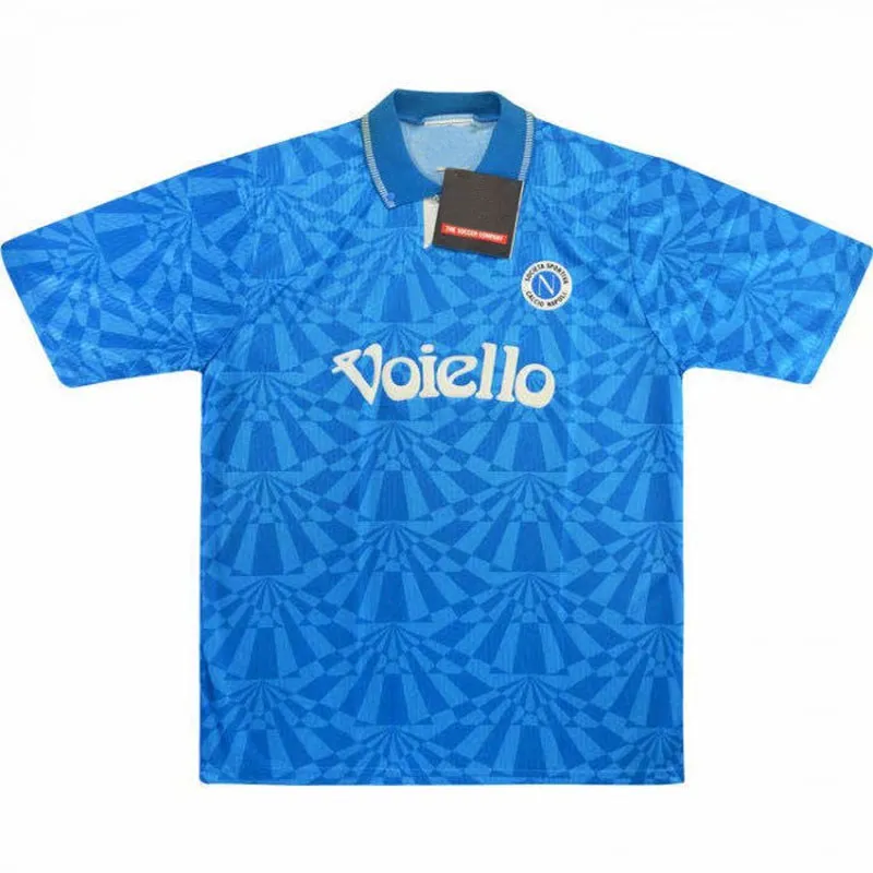 Napoli Soccer Jersey 1991 1993 Retro Home #10 From Star1991