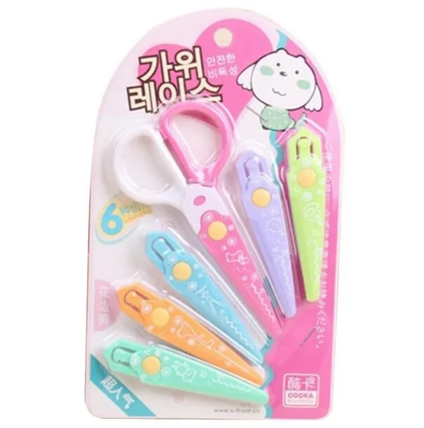 DIY Cute Kawaii Plastic Left Handed Childrens Scissors For Paper Cutter  Scrapbooking Kids Office School Supplies Korean Stationery From Rexbaby,  $2.13