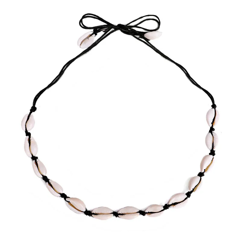 Vsco Puka Shell Colliers pour Vsco Fille Coquilles Naturelles Style Hawaïen Seashell Chokers Cadeau De Noël Livraison Gratuite