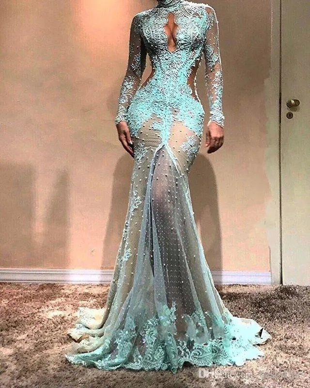 High neck prom dresses 2019 hotsell
