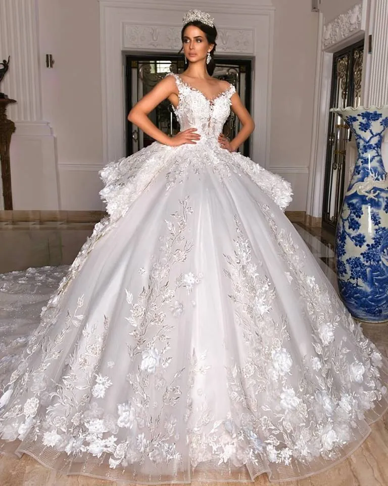 Wedding Party Dress Women Elegant Luxury Quinceanera Dresses Ball Gown 2023  Robe Luxurious Turkish Evening Gowns Formal