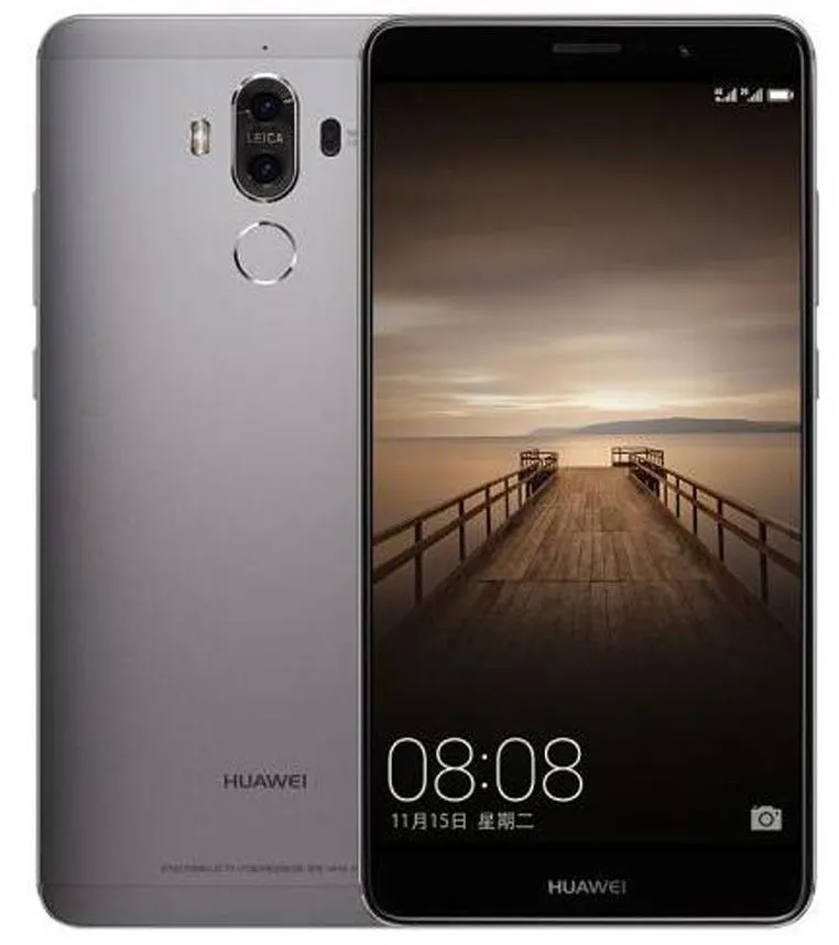 Telefono cellulare originale Huawei Mate 9 4G LTE 4GB RAM 32GB 64GB ROM Kirin 960 Octa Core Android 5.9 pollici 20.0MP Fingerprint ID Smart Mobile Phone