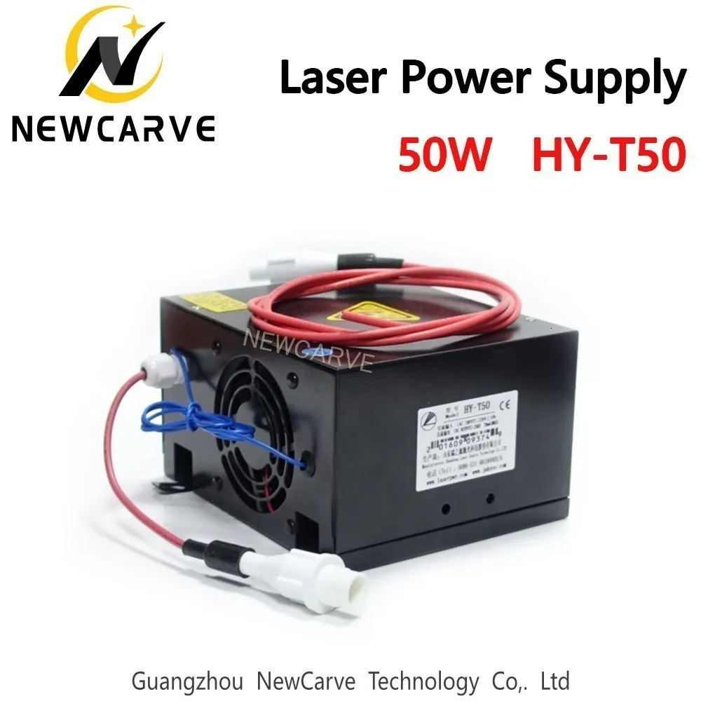 Электропитание лазера СО2 50W для пробки Hy-T50 Newcarve лазера 30W 40W