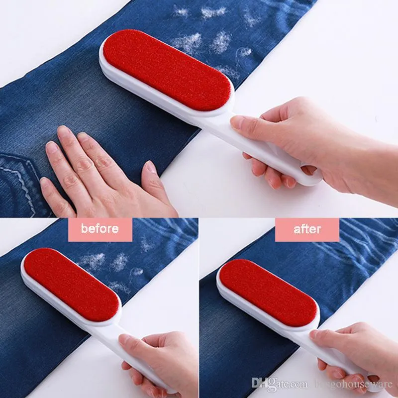 Nobleza Brosse à peluches autonettoyante - Brosse à vêtements - Brosse
