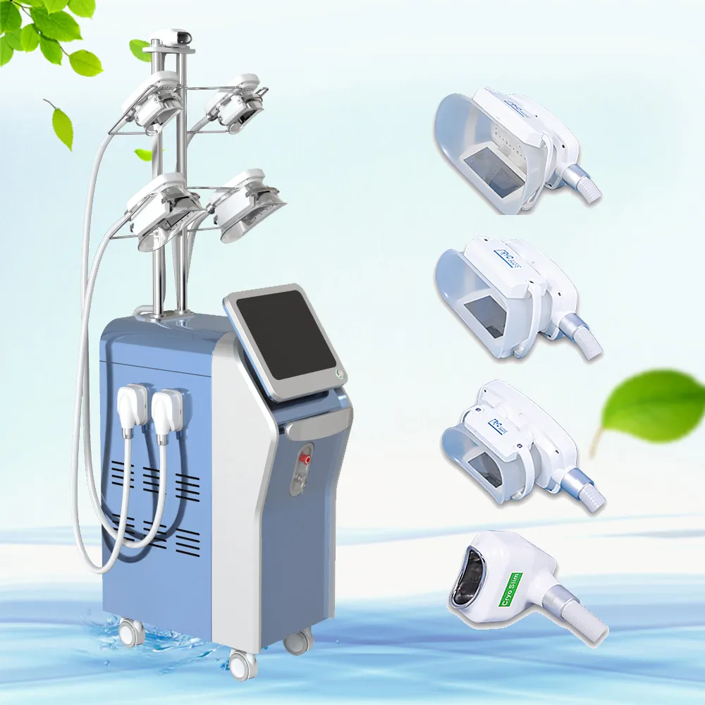 New developed 360 degree full vacuum cooling cryolipolysis machine professional cool technology body slimming cryolipolysis equipment