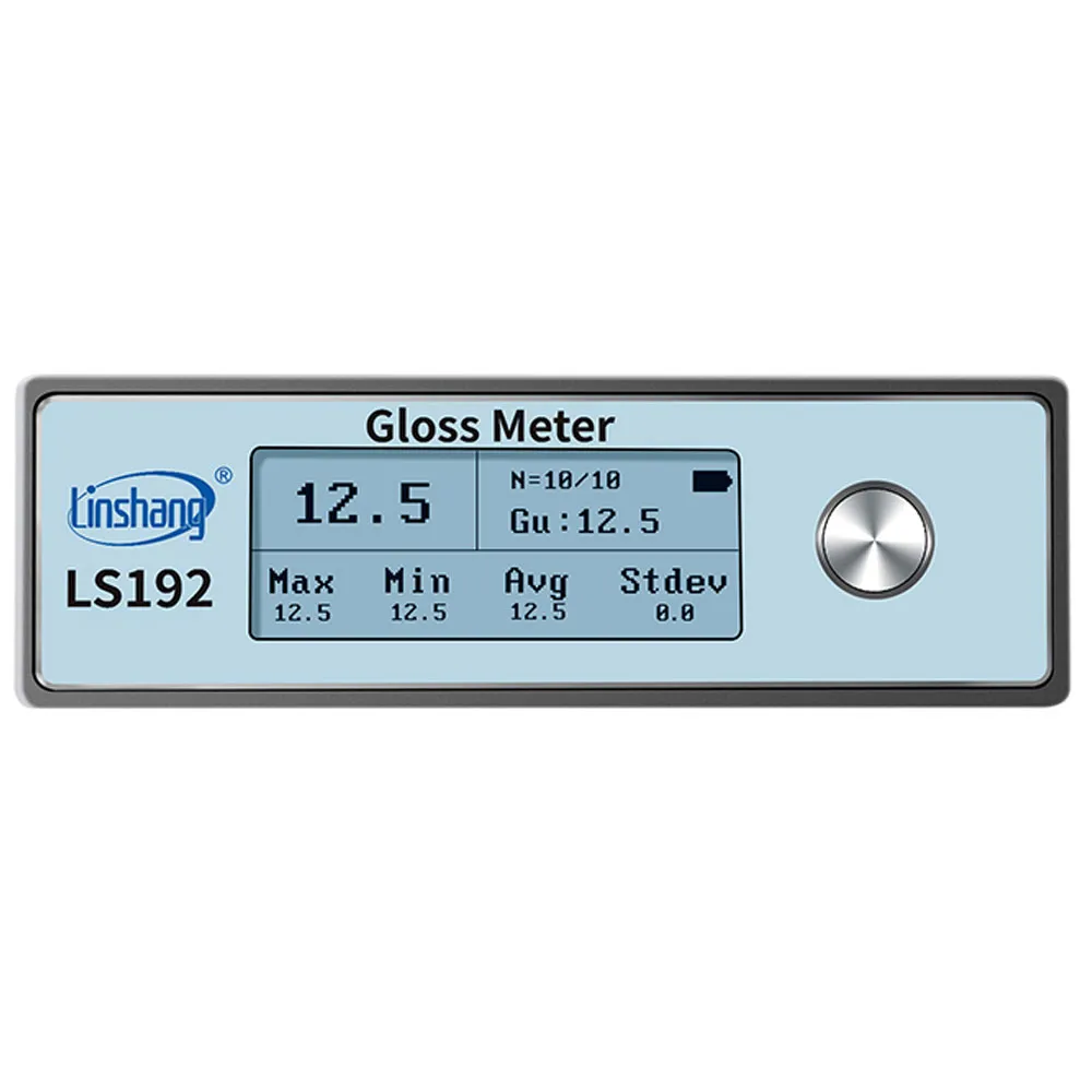Glossmeter Gloss tester LS192 paint gloss meter for plastic metal ceramic wood surface with Angle 60 degrees 0-1000GU
