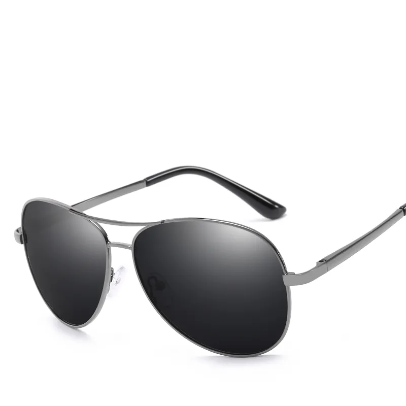 Luxary- Nuevo diseñador de marca para hombres Gafas que cambian de color Gafas de sol de actitud con lentes Gafas de sol de gran tamaño Montura cuadrada Diseño fresco para exteriores